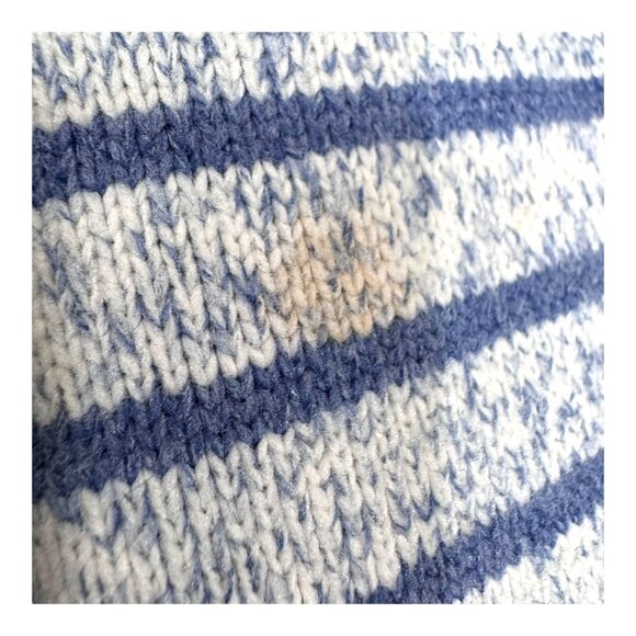 Vineyard Vines Womens M Striped 1/4 Zip Pullover Sweatshirt Shirt Shep Pink READ - Picture 5 of 7